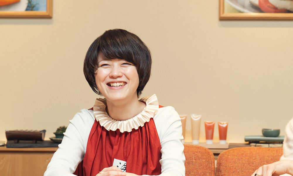 明太子マイスターの田口めんたいこさんです