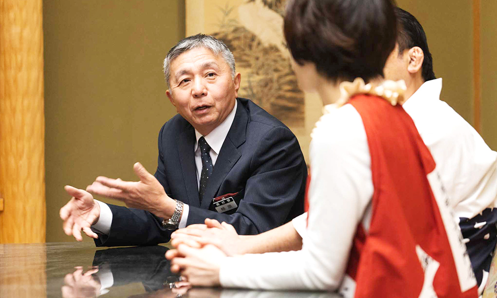明太子マイスターの田口めんたいこさんです