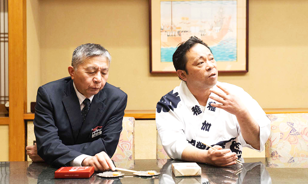 料亭の味を守り続け今では顔ともいえる誇らしい明太子