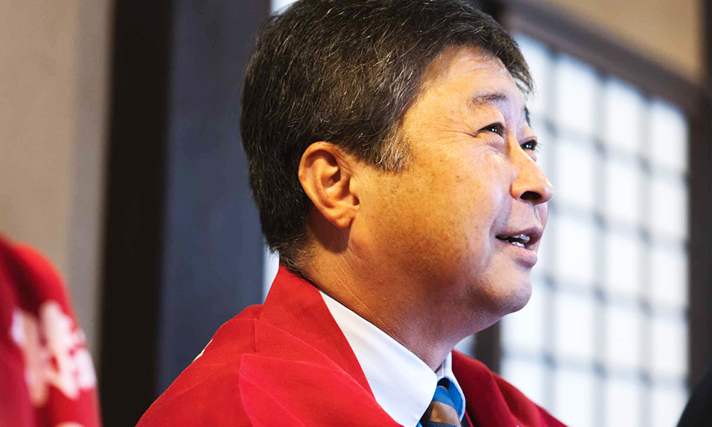 社運をかけてリニューアルした「あごだしめんたいこ」を選抜。だしのうまさは右に出る者なし