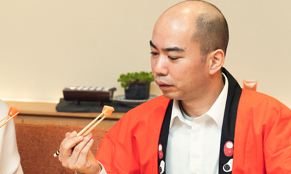 とにかく主役は素材。素材の良さを最大限引き出すのが島本流